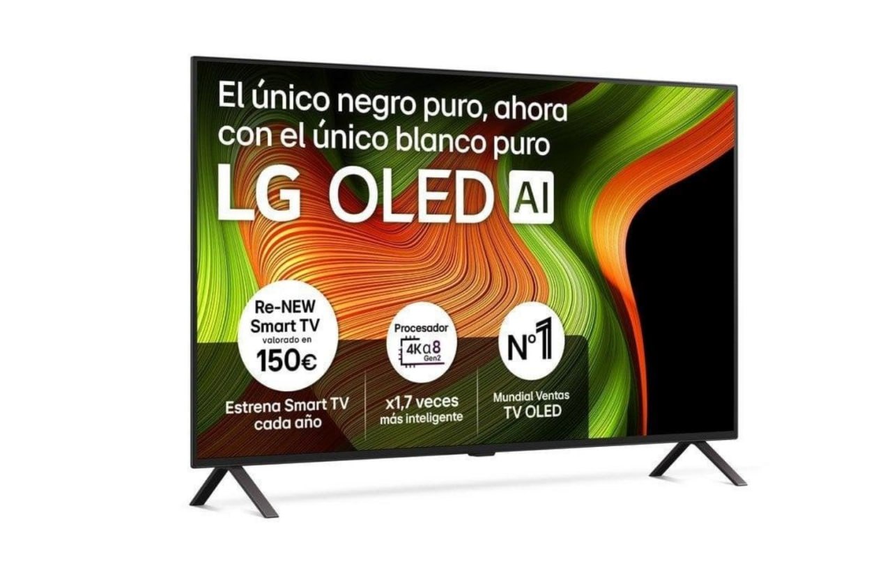 LG OLED55B56LA, OLED 4K con Procesador Inteligente α8 AI Processor 4K Gen2