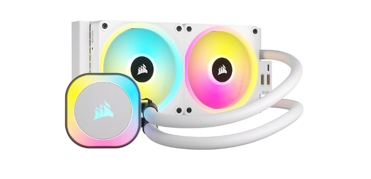 Corsair iCUE LINK H100i Kit de Refrigeración Líquida RGB TODO en Uno Con ventiladores