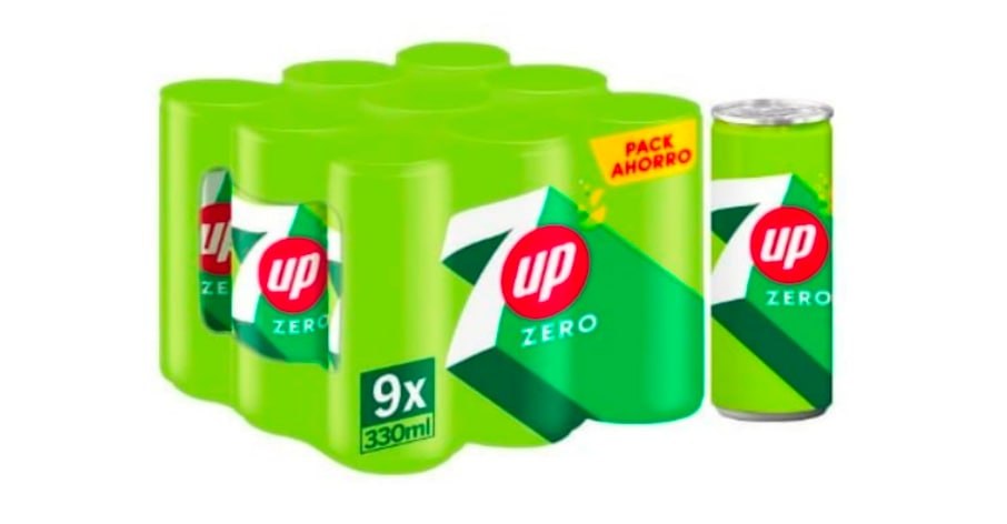 9 latas de 330 ml