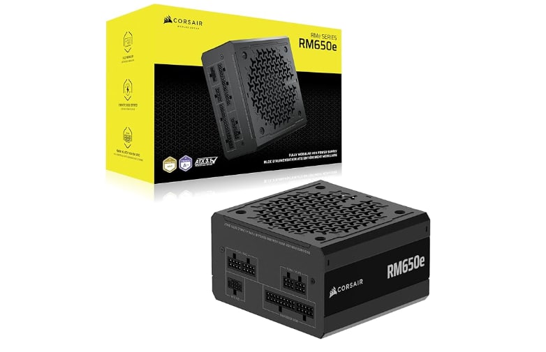 CORSAIR RM650e (2025) Fuente de alimentación ATX Totalmente Modular de bajo Ruido Plu