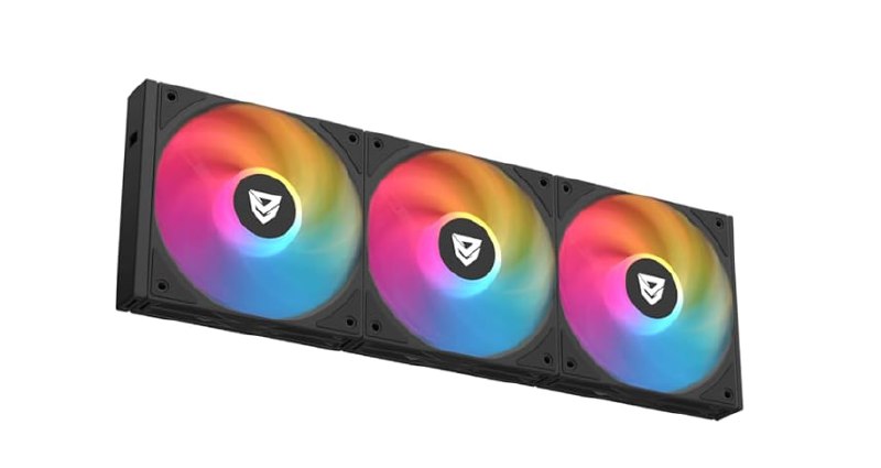 Nfortec Stellar Trifan kit 3 ventiladores ARGB 120mm