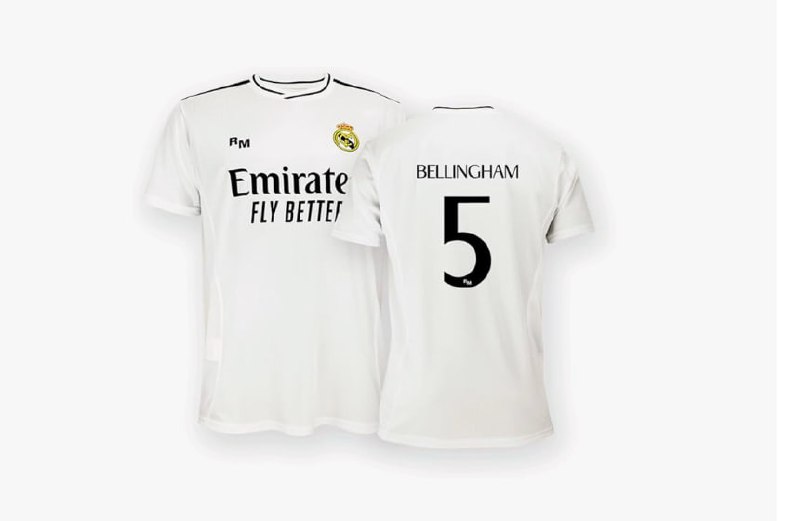 Real Madrid Bellingham Camiseta Primera Equipación de la Temporada 24/25