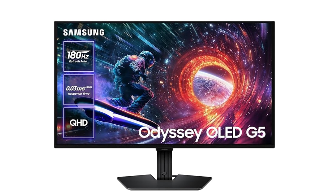 Monitor Samsung Odyssey OLED G5 G50SF 27" QHD 180Hz OLED 0,03 ms FreeSync G-SYNC HDR1