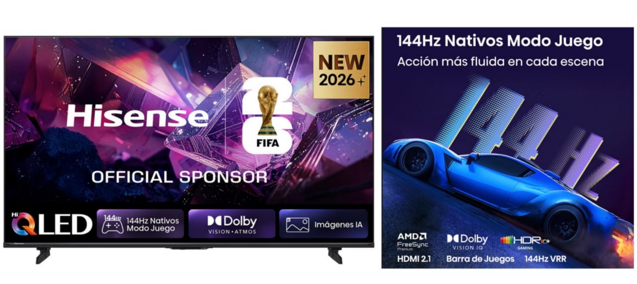 Hisense 55E7S Pro 55" QLED HDR10