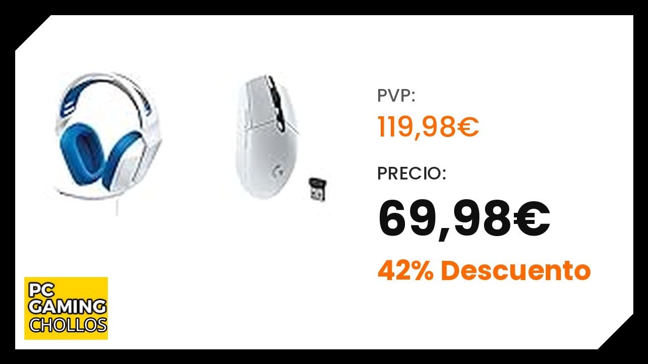 Logitech G335 Auriculares +G305 Ratón