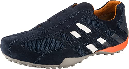 Geox Uomo Snake L, Zapatillas para Hombre, Azul (Navy 4C4002), 44 EU ❗️ 🇪🇸