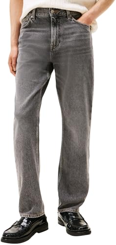 Tommy Hilfiger Recto para Hombre, Mezclilla (Gris Arcade), 40W / 32L ❗️ 🇪🇸