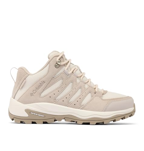 Columbia Redmond 4 Mid WP - Botas de senderismo y senderismo para mujer, color gris p