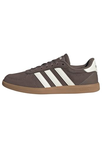 adidas Mujer Breaknet Sleek Shoes, Earth strata/Off white/GUM10, 38 2/3 EU ❗️ 🇪🇸