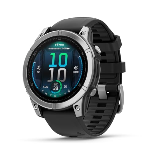 Garmin fēnix ​​E - 47mm - Reloj de Alto Rendimiento GPS Multideporte con Pantalla tác