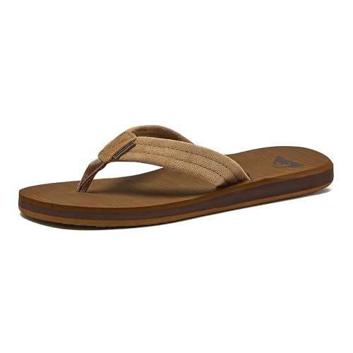 Quiksilver Carver Suede M Sndl Tkd0 - Chancletas para hombre, color Multicolor (Tan -