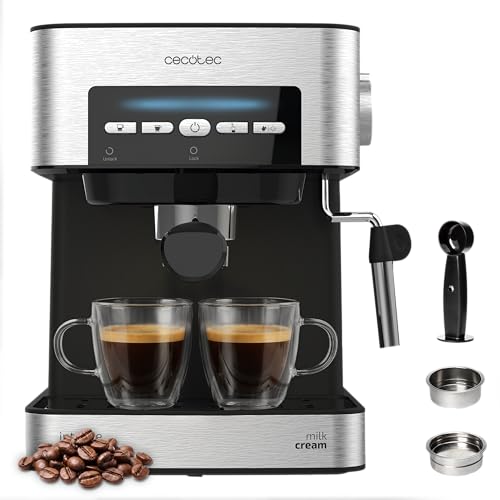 Cecotec Cafetera Espresso Cafetera Express Power Espresso 20 Matic Elite. 850 W, Pres