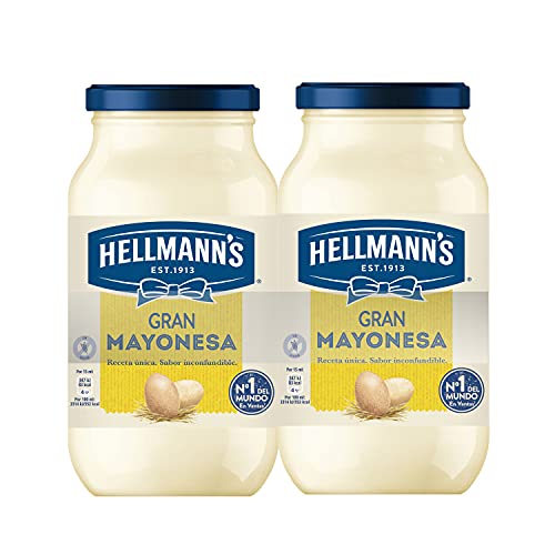 Hellmann's Gran Mayonesa en Tarro pack 2 x 450 ml ❗️ 🇪🇸