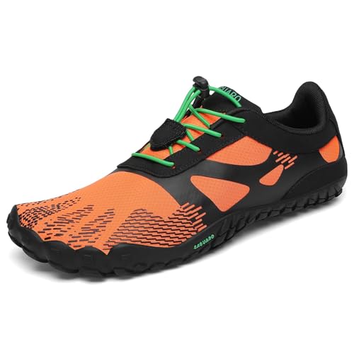 SAGUARO Hombre Mujer Zapatillas Barefoot Zapatos Minimalistas Cinco Dedos Correr Gimn