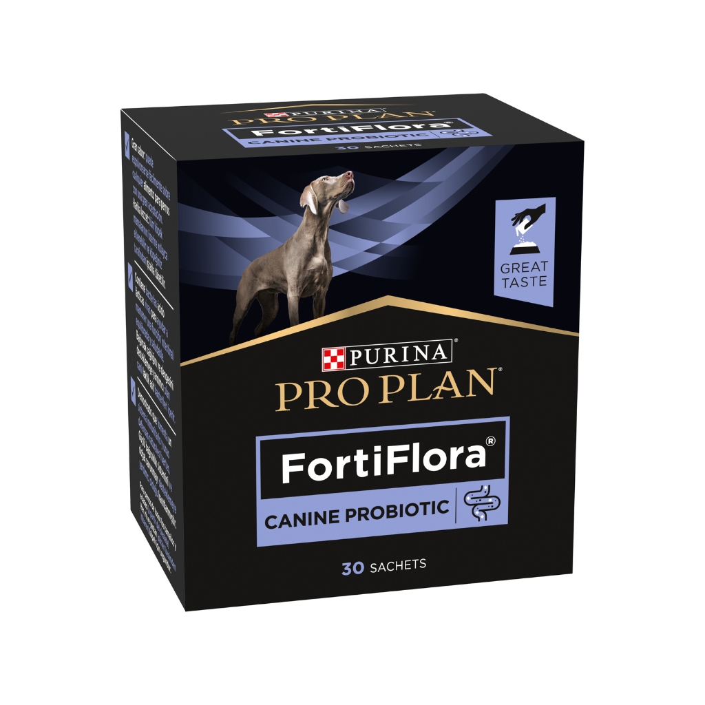 PRO PLAN - Fortiflora para Perros (30 Sobres) - Alimento Complementario para Ayudar a