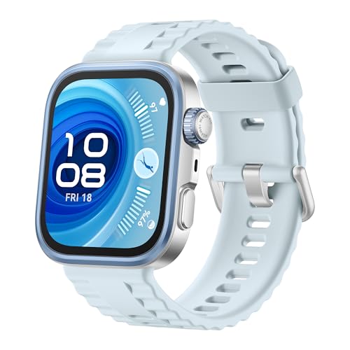 HUAWEI Watch FIT 4 Pro Smartwatch, Caja de Cristal de Zafiro y Titanio,Azul | Reloj I