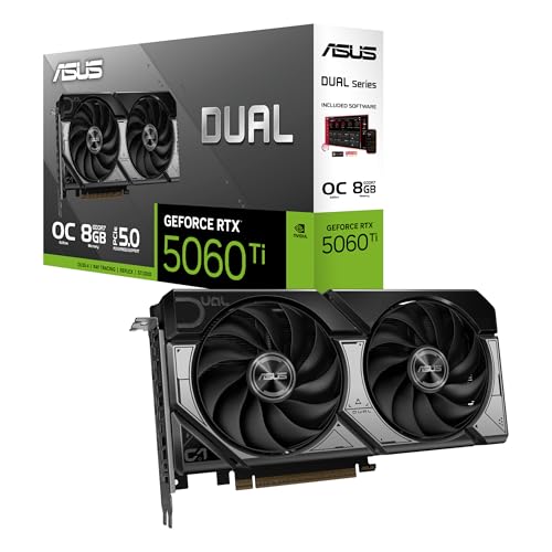 ASUS Dual GeForce RTX 5060 Ti 8GB GDDR7 OC Edition