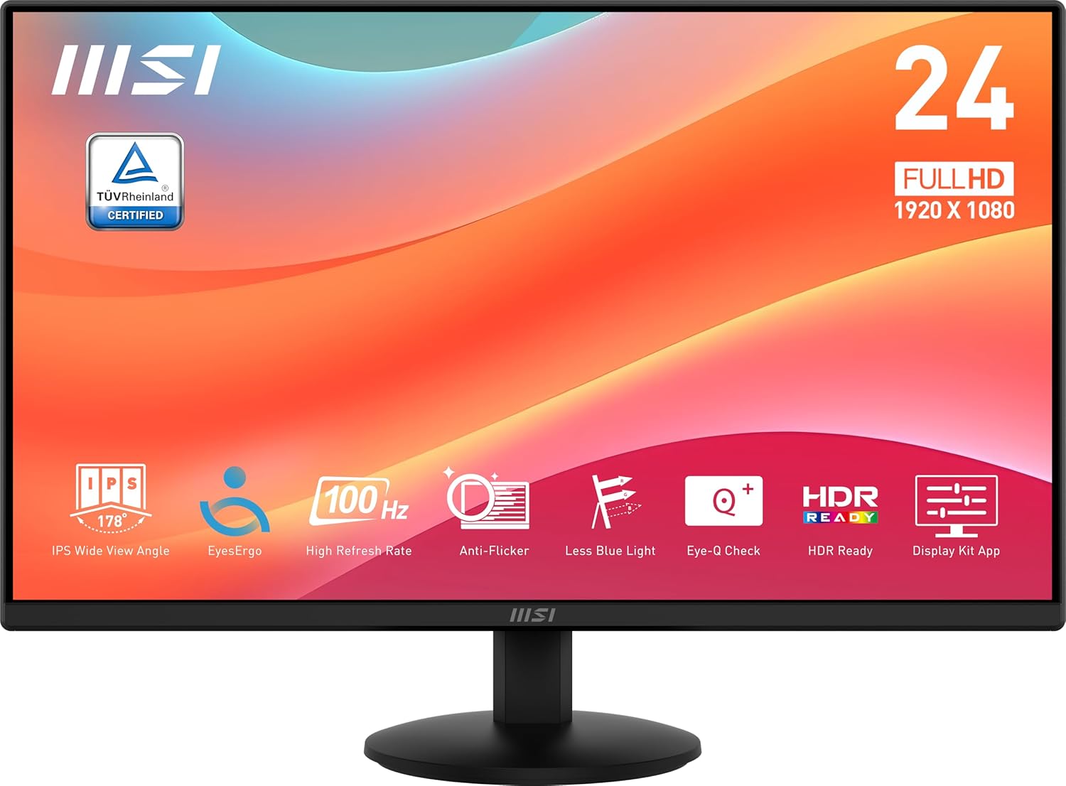 MSI Pro MP242L Monitor 23,8" FHD 100Hz