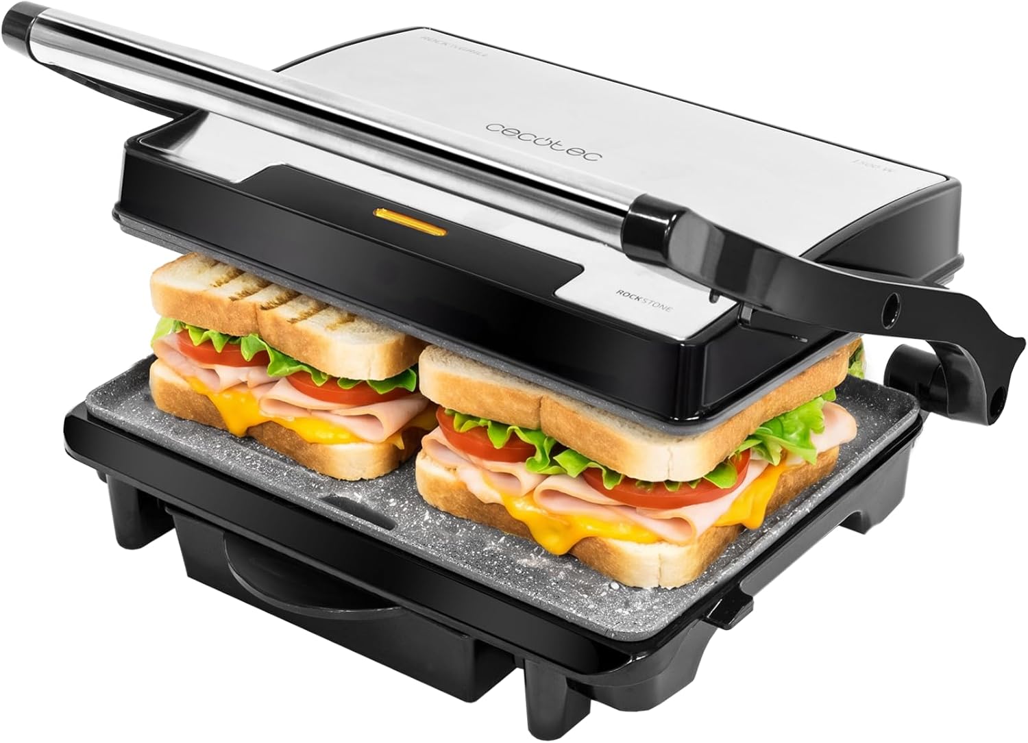 Cecotec Rock'nGrill 1500 Rapid Sear Parrilla Eléctrica