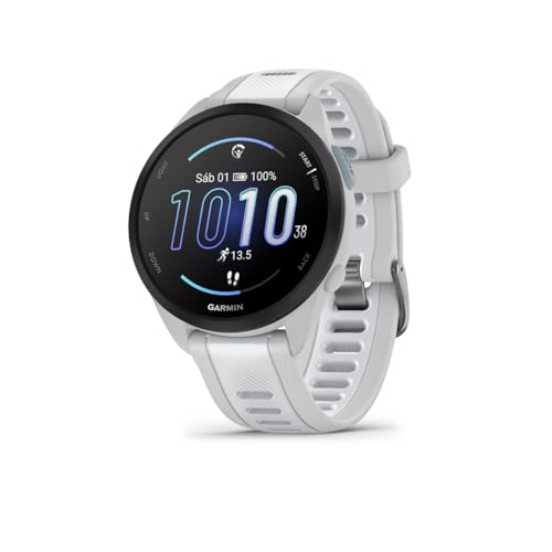 Garmin Forerunner 165 Reloj Inteligente para Correr con GPS, Pantalla Táctil AMOLED, 