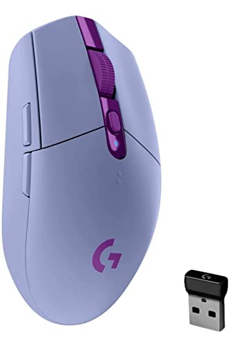 Logitech G305 Lightspeed Ratón Gaming Inalámbrico, Captor Hero 12K, 12,000 dpi, Ultra