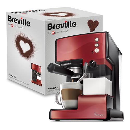 Breville PrimaLatte Cafetera para espressocappuccino y latte | Bomba italiana con 15 