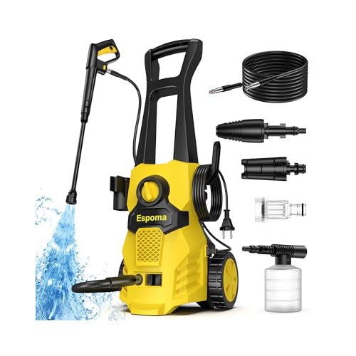 𝟕𝟎% Hidrolimpiadora de Alta Presión, 120 Bar, Caudal de 380 l/h, área de Trabajo 30 m