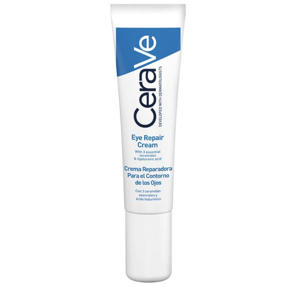 CeraVe Crema Reparadora para Contorno de Ojos 14,2g - Tratamiento Hidratante Anti-oje