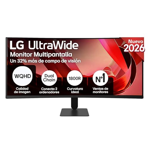 LG Monitor UltraWide 34U601B-B - 34'', 21:9, VA, Negro
