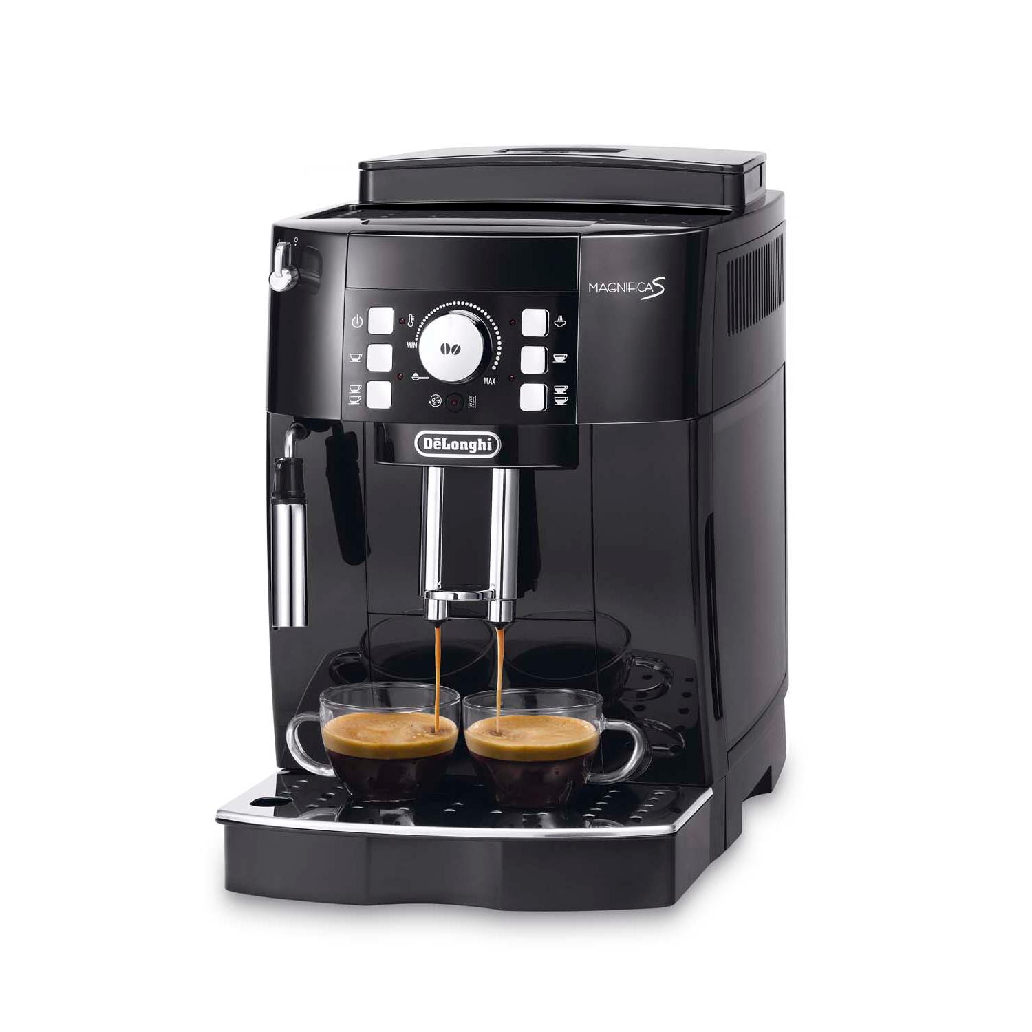 Delonghi Cafetera Superautomática Magnifica S ECAM21.117.B, Molinillo, Cappuccino y T