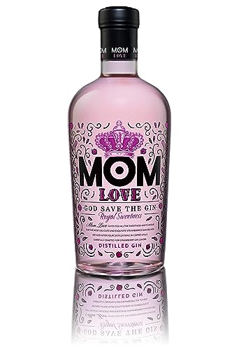 MOM Love - Ginebra Premium - Fresa - 700 ml