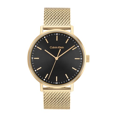 Calvin Klein Reloj Analógico de Cuarzo para Hombre Colección Modern Mesh con Correa d