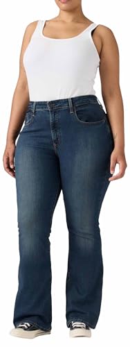 Levi's 726 High Rise Flare, Jeans para Mujer, Blue Swell, 26W / 32L