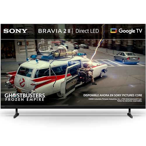 Sony BRAVIA 2 II 50 Pulgadas TV 4K Smart TV (Google TV), Procesador X1, Escalado 4K, 