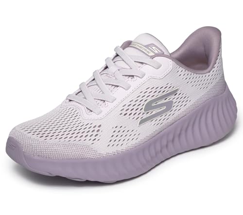 Skechers Tenis GO Run Now para Mujer, Color Lavanda, Talla 8