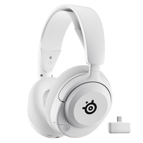SteelSeries Arctis Nova 5 Blanco Cascos gaming inalámbricos PC, PS5, Switch 2, móvil 