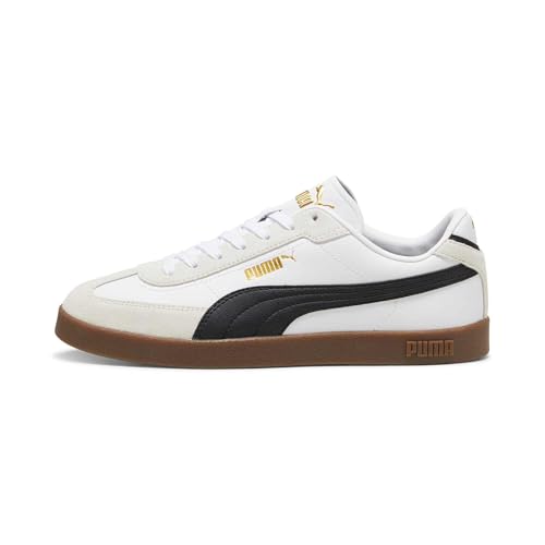 PUMA Unisex Adults Club II ERA Sneaker, PUMA White-PUMA Black-Vapor Gray, 37.5 EU