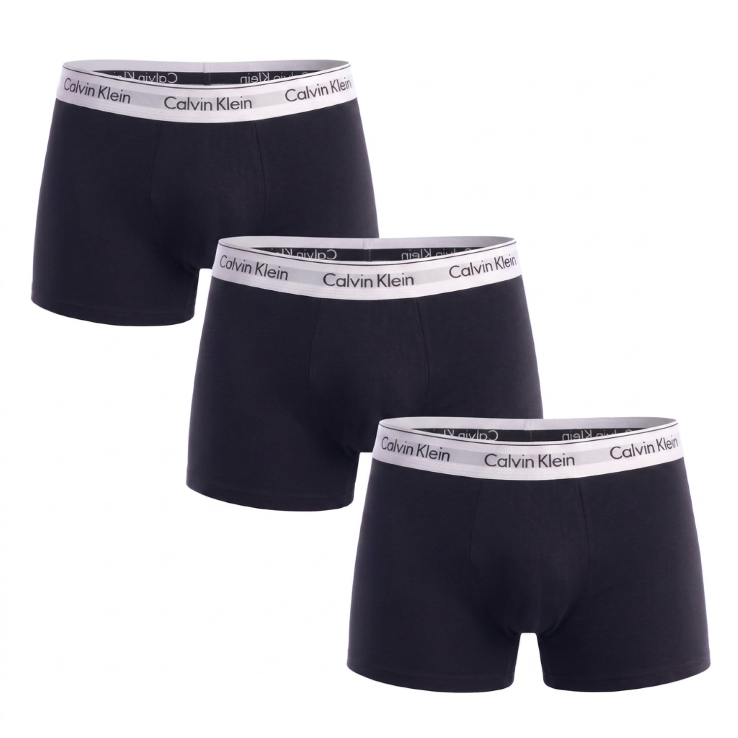 Calvin Klein Pack 3 Bóxers Hombre Relaxed Fit Algodón Stretch NB4286 - 95% Algodón, 5