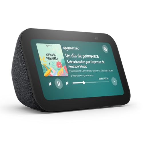 Echo Show 5 (Última generación) | Pantalla táctil inteligente diseñada para controlar
