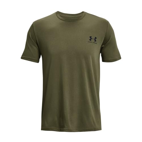 Under Armour Ua Sportstyle Lc Ss Camiseta, Marine Od Green, XXL Hombre ❗️ 🇪🇸