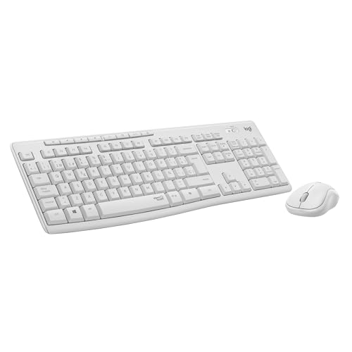 Logitech MK295 Silent Combinación de Teclado y Ratón Inalámbricos con SilentTouch, Se