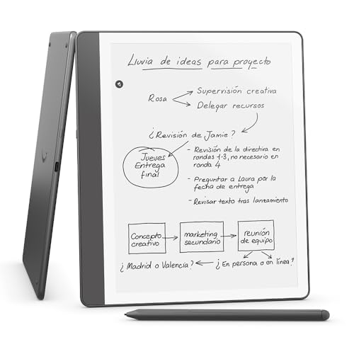 Amazon Kindle Scribe (32 GB) | Pantalla rediseñada con bordes uniformes. Escribe a ma