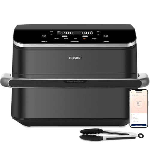 Cosori Air Fryer Dual Blaze Twinfry 10 Litros, Freidora de Aire Doble Resistencia, Mu