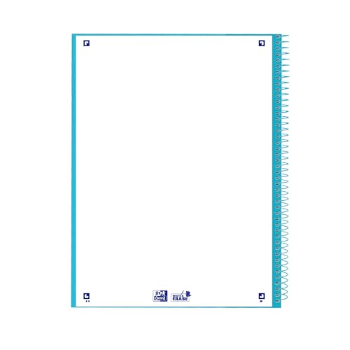 Oxford cuaderno Europeanbook 1 touch, microperforado, tapa extradura, espiral, a4+, c