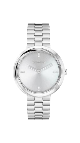 Calvin Klein Reloj De Movimiento De Cuarzo De Dos Manecillas para Mujer Colección Twi