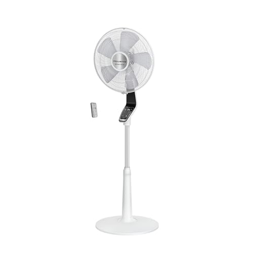 Rowenta Turbo Silence Extreme - Ventilador de pie potente, motor Effitech, bajo consu
