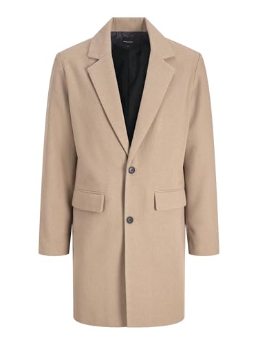 JACK & JONES Jjeharris Coat Sn Hombre, Crudo, M ❗️ ​🇪🇸