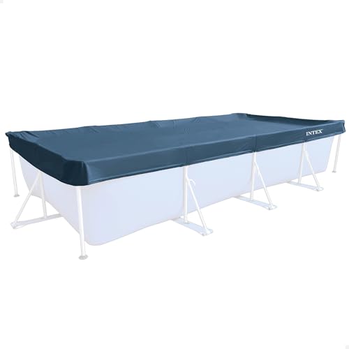 Intex 28039 - Cobertor Piscina Rectangular Prisma/Small Frame 450 x 220 cm, Color Azu