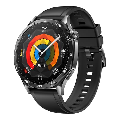 HUAWEI Watch GT 5 46mm Smartwatch, Silueta con Diseño Sofisticado, Nueva Experiencia 