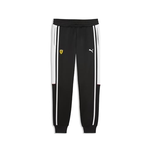 PUMA Pantalones de chándal Scuderia Ferrari MT7 Hombre L, Black ❗️ ​🇪🇸